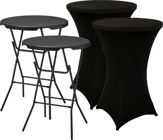 Statafel rond met hoes